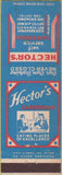 Matchbook Cover - Hector's Cafeterias New York City WEAR