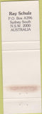 Matchbook Cover - AMCAL Convention May 1986 pinup Vandenburg Santa Maria CA