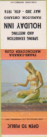 Matchbook Cover - Trans Canada Match Club Hamilton ON pinup