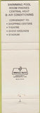 Matchbook Cover - Arkansas Traveler Motel Restaurant Little Rock AR