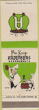 Matchbook Cover - Andersens Pea Soup Restaurant Buellton Santa Maria Salinas CA