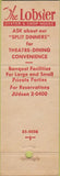 Matchbook Cover - The Lobster Restaurant New York City