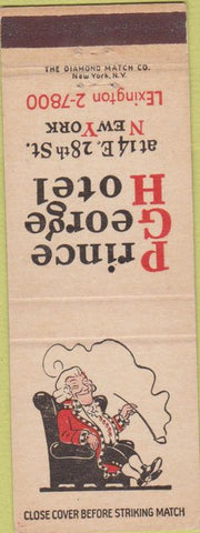 Matchbook Cover - Prince George Hotel New York City