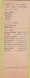 Matchbook Cover - Hotel Wellington New York City