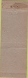 Matchbook Cover - Whaler Bar New York City