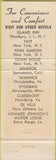 Matchbook Cover - Hotel Taft New York City