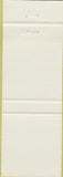 Matchbook Cover - Prairie Lily Cafe Melville SK
