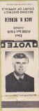 Matchbook Cover - John H Berger Judge election OH WEAR