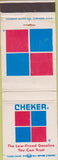 Matchbook Cover - Cheker oil gas IL IN KY MD MI OH PA VA WI chain WEAR