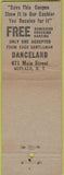 Matchbook Cover - Dance Land Buffalo NY WORN