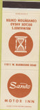 Matchbook Cover - Sands Motor Inn Milwaukee WI Convention Center