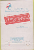 Matchbook Cover - Hamilton Watches Minneapolis MN Spokane WA WORN 40 Strike