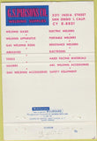 Matchbook Cover - GS Parsons Welding Supply San Diego CA 40 Strike