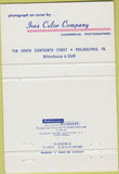 Matchbook Cover - Ives Color Co Photographer Philadelphia PA 40 Strike