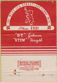Matchbook Cover - D.T.'s Package Liquors Cheyenne WY Elephant 40 Strike