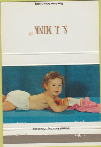 Matchbook Cover - Ives Color Photographer Philadelphia PA baby 40 Strike