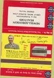 Matchbook Cover - Newell Simonson Realtors Great Bend KS 40 Strike