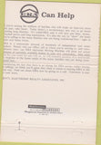 Matchbook Cover - Newell Simonson Realtors Great Bend KS 40 Strike
