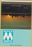 Matchbook Cover - Believe in Memphis TN 40 Strike