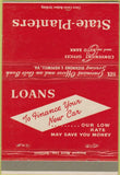 Matchbook Cover - State Planters Loans Richmond Hopewell VA 40 Strike