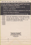 Matchbook Cover - Bratcher Funeral Home Denison TX 40 Strike