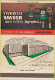 Matchbook Cover - Mohawk Cordials Detroit MI liquor 40 Strike