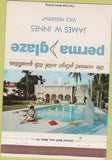 Matchbook Cover - Perma Glaze Swimming Pools James Innes Miami FL 40 Strike