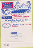 Matchbook Cover - Western Construction Swimming Pools Lake Charles LA 40 Strike