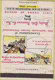 Matchbook Cover - Realty Title Insurance Co Washington DC WEAR 40 Strike