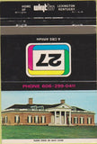 Matchbook Cover - CBS 27 Lexington KY WKYT TV 40 Strike
