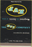 Matchbook Cover - KVP Co Paper Kalamazoo MI 40 Strike