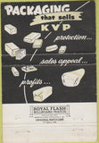 Matchbook Cover - KVP Co Paper Kalamazoo MI 40 Strike