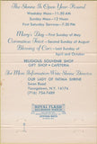 Matchbook Cover - Fatima Shrine Youngstown NY religious  40 Strike