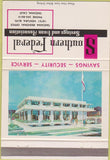 Matchbook Cover - Southern Federal Savings Loan Tarzana CA 40 Strike