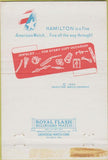 Matchbook Cover - Hamilton Watches Richmond VA 40 Strike
