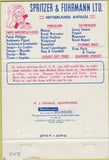 Matchbook Cover - Watches Omega Patek Philippe Netherlands Antilles 40 Strike