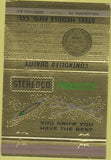 Matchbook Cover - Stehedco Products Greenville SC Philadelphia PA 40 Strike