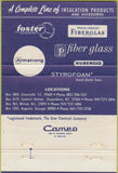 Matchbook Cover - Covil Insulation Greenville SC WEAR 40 Strike