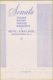 Matchbook Cover - Hotel Kirkland Kingston NY 40 Strike