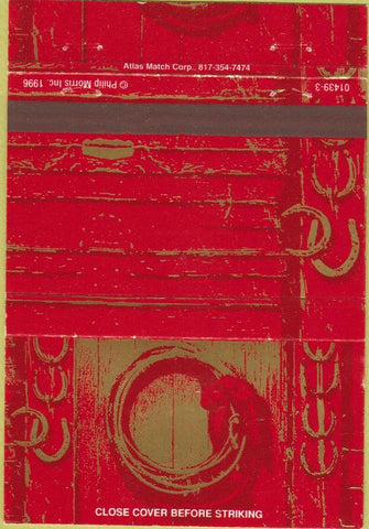 Matchbook Cover - Marlboro Cigarettes Christmas 40 Strike