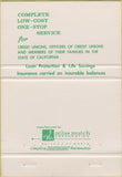 Matchbook Cover - Central Credit Union of CA Oakland California 40 Strike