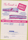 Matchbook Cover - TE Goss Trailer Sales Gallup NM Route 66 40 Strike