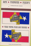 Matchbook Cover - Texas Loosey's Chili Parlor Torrance Fullerton CA 40 Strike