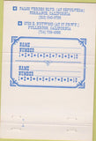 Matchbook Cover - Texas Loosey's Chili Parlor Torrance Fullerton CA 40 Strike