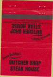 Matchbook Cover - De Philippi's Butcher Steak House Mission Valley CA 40 Strike