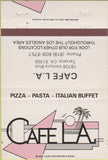 Matchbook Cover - Cafe LA Tarzana CA 40 Strike