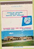 Matchbook Cover - Richards Tool and Mold Racine WI 40 Strike