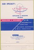 Matchbook Cover - Richards Tool and Mold Racine WI 40 Strike