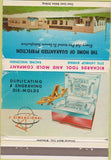 Matchbook Cover - Richards Tool and Mold Racine WI WEAR airplane 40 Strike