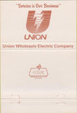 Matchbook Cover - Union Electric Co Alhambra CA 40 Strike